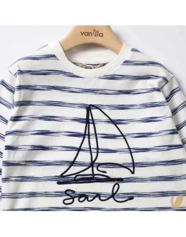 Long sleeve boat lines shirt