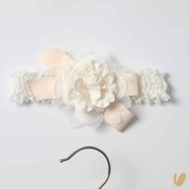 Abito da battesimo con fascia Battesimo