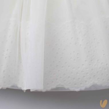 Abito da battesimo con fascia Battesimo