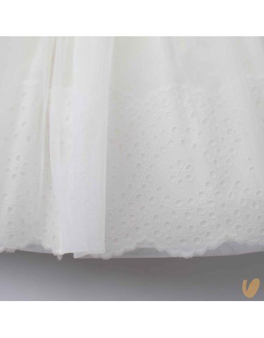 Baptism dress with band