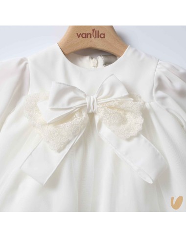 Baptism dress with band