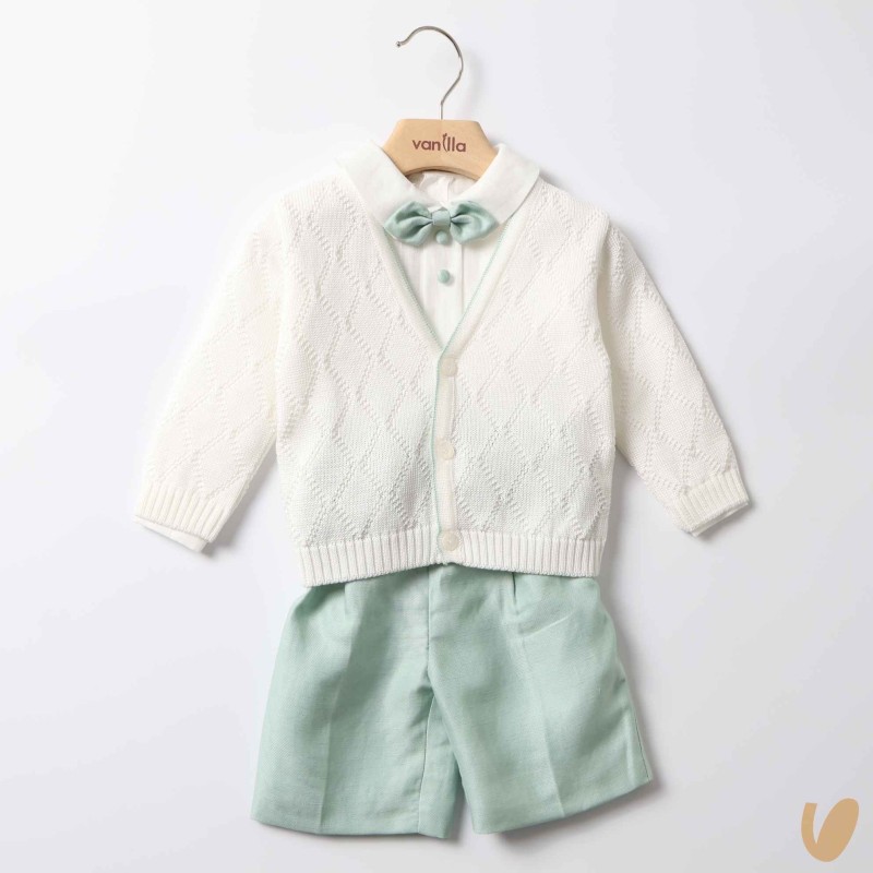 Completo elegante in lino e filo Completo e Pagliaccetto