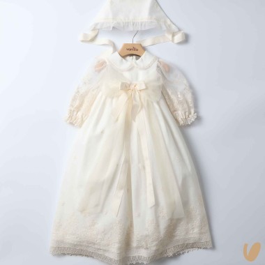 Abito lungo da battesimo Battesimo