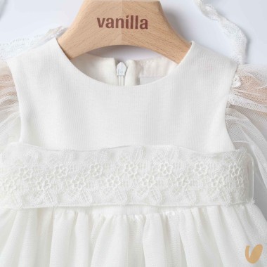 Abito lungo da battesimo Battesimo