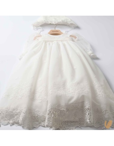 Abito lungo da battesimo Battesimo