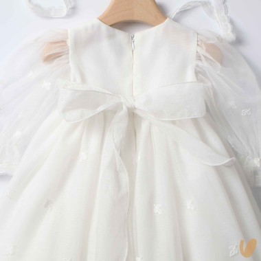 Abito lungo da battesimo Battesimo