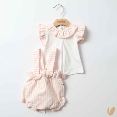 Maglia e salopette Completo e Pagliaccetto