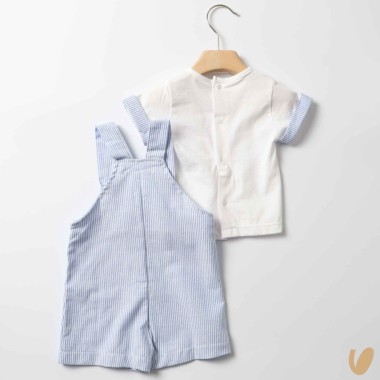 Maglia e salopette Completo e Pagliaccetto