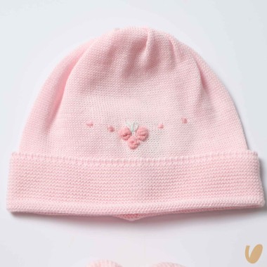 Scarpette e cappello roselline Cappello e Guanti