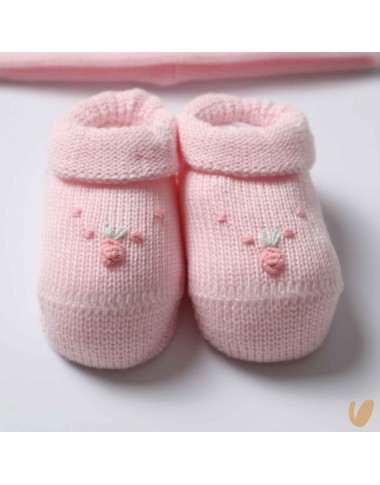 Roseline shoes and hat