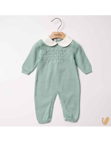 Tutina in filo nido d'ape Set Nascita e Uscita Clinica