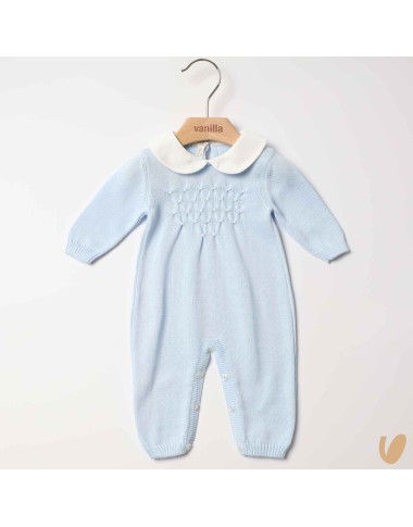 Tutina in filo nido d'ape Set Nascita e Uscita Clinica