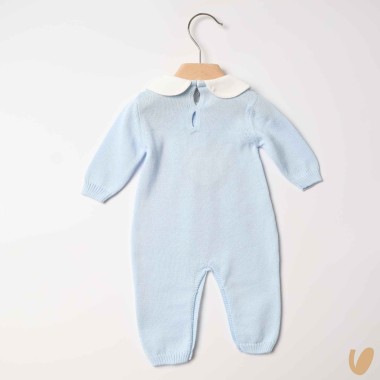 Tutina in filo nido d'ape Set Nascita e Uscita Clinica