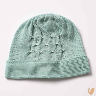 Scarpette e cappello nido d'ape Cappello e Guanti