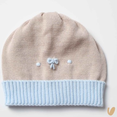 Scarpette e cappello nodo d'amore Cappello e Guanti