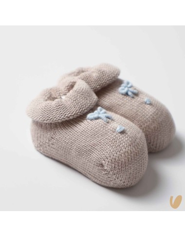 Babbucce in filo nodo d'amore Cappello e Babbucce