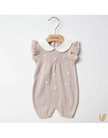 Romper Birth in wire daisies