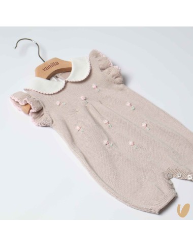 Romper Birth in wire daisies