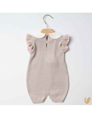 Romper Birth in wire daisies