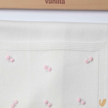 Coperta in filo roselline Coperta e Lenzuola