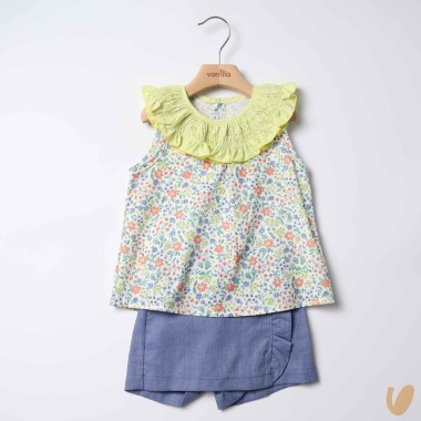 Completo camicia e short Completo