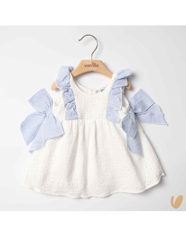 Sangallo dress with flakes