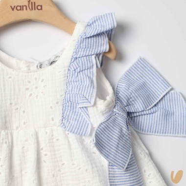 Abito sangallo con fiocchi Abito e Tute