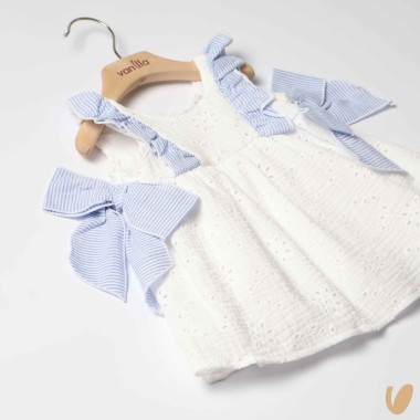 Abito sangallo con fiocchi Abito e Tute