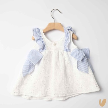 Abito sangallo con fiocchi Abito e Tute