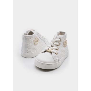 Sneakers in tessuto ricamato Sneakers 18/32