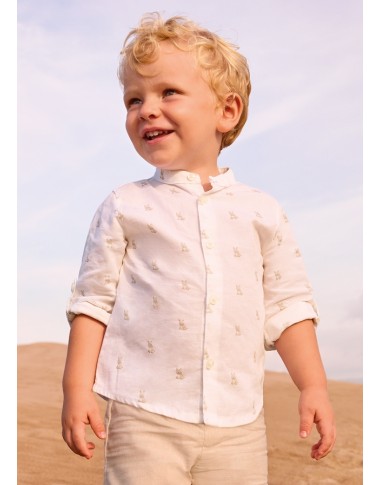 Korean collar dog shirt