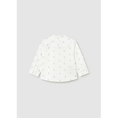 Camicia cagnolini collo coreano T-Shirt e Camicia