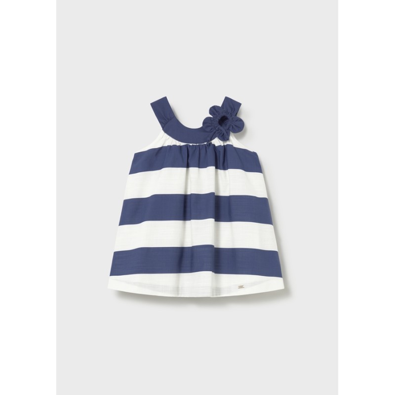 Abito righe fiore Abito e Tute