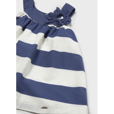 Abito righe fiore Abito e Tute
