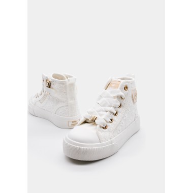 Sneakers in tessuto ricamato Sneakers 18/32