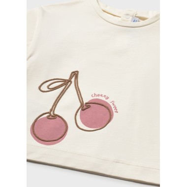 Shirt ciliegia T-Shirt e Salopette