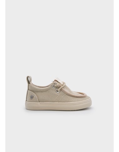 Sneaker ingegnere in tela naturale Espadrillas e Tela 19/32