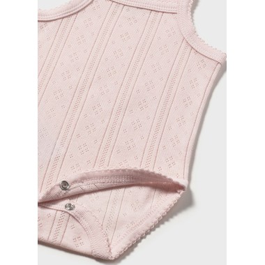 Body bretelline traforato Body Bretelline