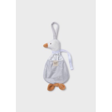 Peluche portaciuccio          Dou Dou e Fiocco Nascita