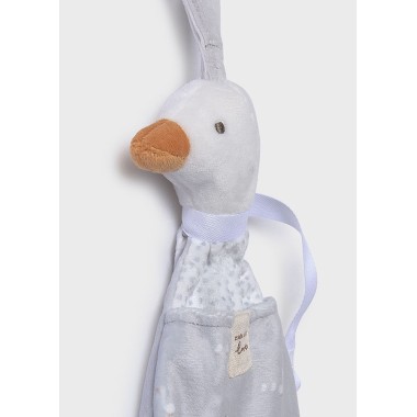 Peluche portaciuccio          Dou Dou e Fiocco Nascita