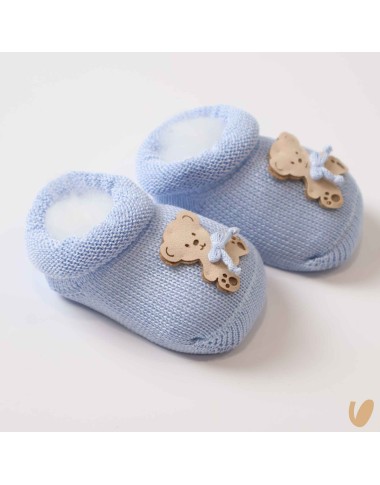 Scarpette in filo orsetto Cappello e Babbucce