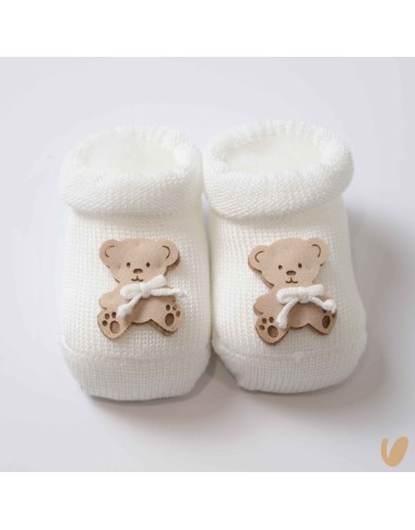 Scarpette in filo orsetto Cappello e Babbucce