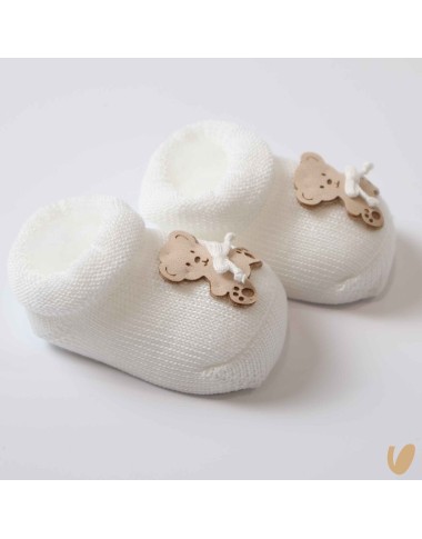 Scarpette in filo orsetto Cappello e Babbucce