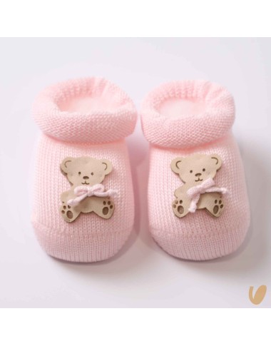 Scarpette in filo orsetto Cappello e Babbucce