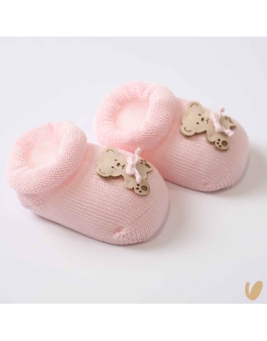 Scarpette in filo orsetto Cappello e Babbucce