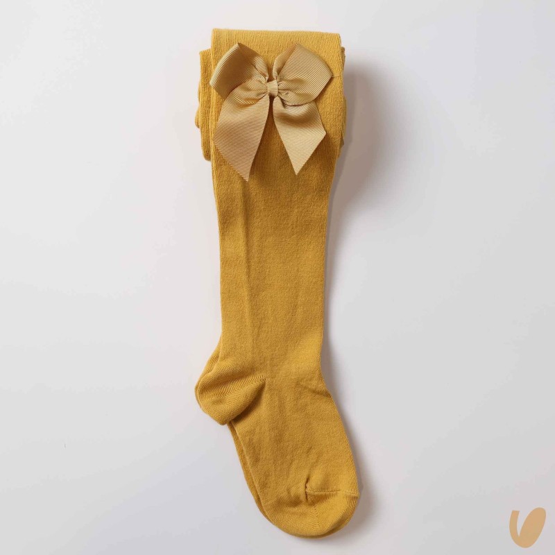 Calzamaglia con fiocco in gros grein Accessori