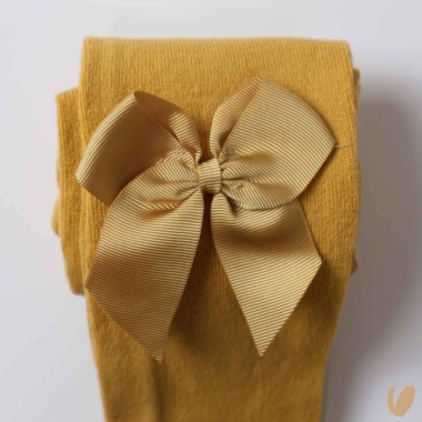 Calzamaglia con fiocco in gros grein Accessori
