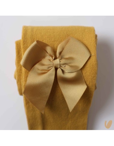 Calzamaglia con fiocco in gros grein Accessori