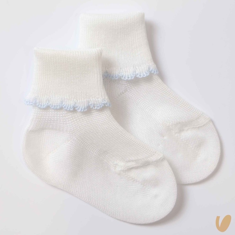 Calzini smerlati in filo di scozia Calzini Corti