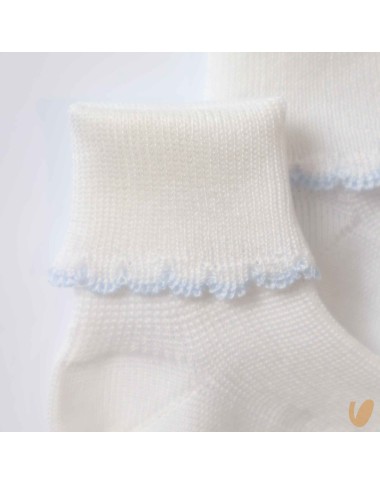 Calzini smerlati in filo di scozia Calzini Corti